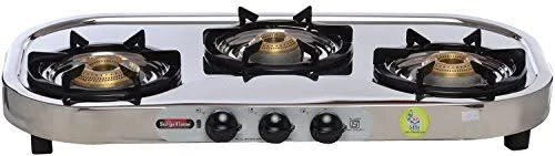 3 burner Oval shape lp gas stove - Imperial Services
